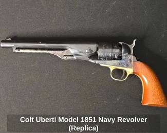 Colt Uberti Model 1851 Navy Revolver (Replica)