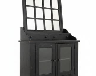 Broyhill Attic Heirlooms Arch Top Cabinet with Mirror