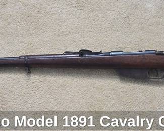 Carcano Model 1891 Cavalry Carbine