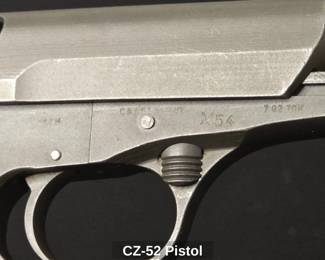 CZ-52 Pistol