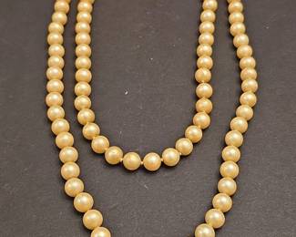 Faux Pearl Necklace