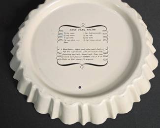 Nordic Ware Flan Pan with Basic Flan Recipe