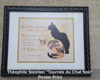 Thophile Steinlen Tourne du Chat Noir Poster Print