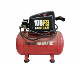 Central Pneumatic PSI or HP Gallon Air Compressor