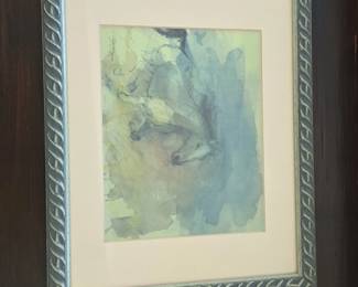 Watercolor Sketch Signed Miller  Co. 