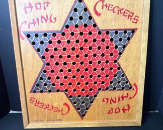 J. Pressman  Co. Hop Ching Chinese Checkers Board