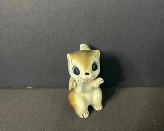 Ceramic Squirrel Figurine
