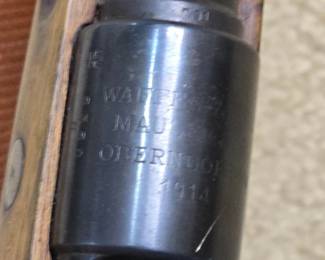 Mauser Gewehr 98 1914 Bolt Action Rifle with Bayonet