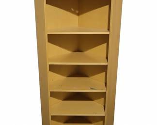 Wooden Corner Shelf Unit