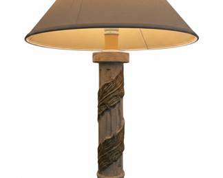 Neoclassical Style Table Lamp with Acanthus Leaf Motif