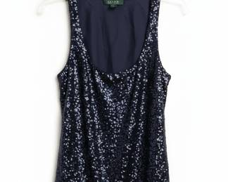Lauren Ralph Lauren Sequin Tank Top
