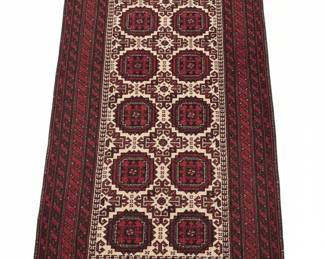 Afghan Bokhara Runner Rug