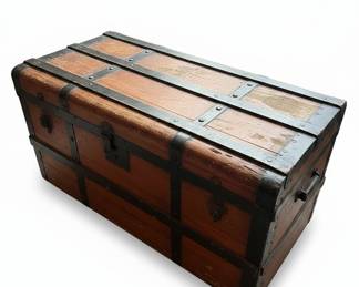 Antique Steamer Trunk