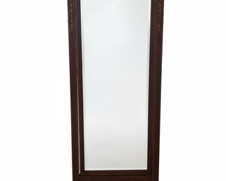 Victorian Walnut Cheval Mirror