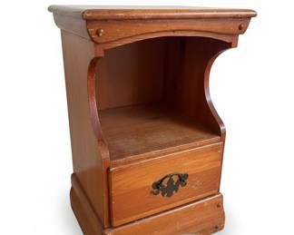 Vintage Maple Nightstand