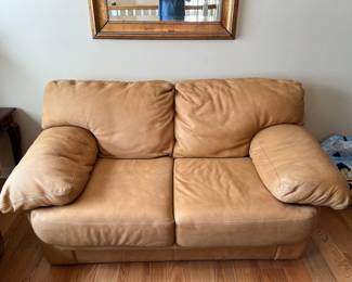 Leather Sofa & Loveseat