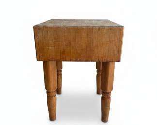 Butcher Block Table