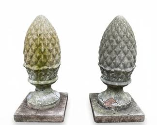 Pineapple Finial Garden Statues
