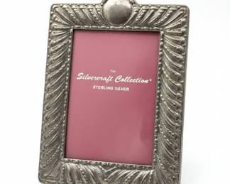 Silvercraft Collection Sterling Silver Ornate Picture Frame