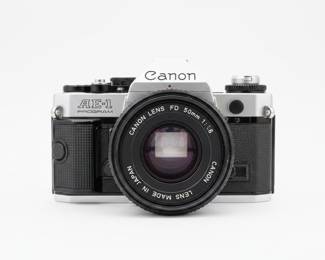 Canon AE-1 Program 35mm SLR Camera