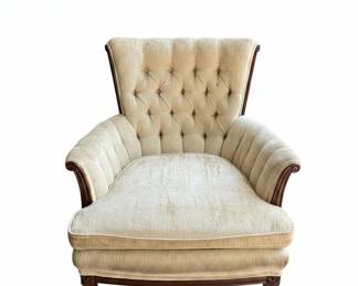 Tufted Upholstered Armchair