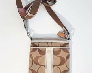 Coach Signature Canvas Crossbody Bag