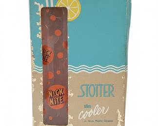 Stotter Slim Cooler "Nick at Nite" Plastic Glasses Set