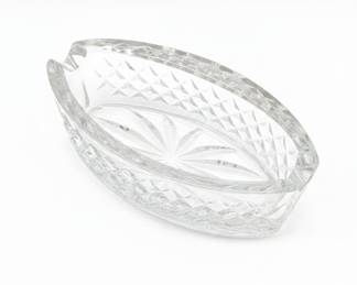 Cut Crystal Gravy Boat