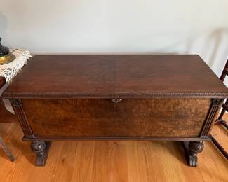 Ed Roos Company Forest Park Line Jacobean Style Cedar Chest