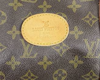 Vintage Louis Vuitton Monogram Canvas Keepall 55 Travel Duffle Bag