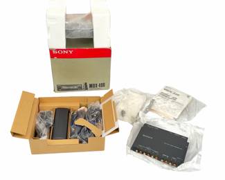 Vintage Sony MDX-400 FM/AM Minidisc Changer Car Audio System NIB