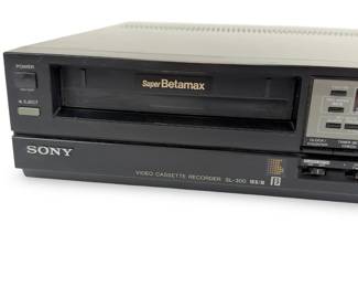 Sony SL-300 Super Betamax VCR Video Cassette Recorder Player Vintage 1980s
