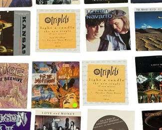 Lot of 17 80s-00s Radio DJ Promo CD Singles: Earth Wind Fire, Kansas, Tony! Toni! Ton!