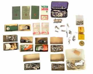 Vintage Singer Sewing Machine Attachments, Feet, Accessories & Parts Lot