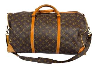 Louis Vuitton Vintage Monogram Keepall 50 Duffle Bag Travel Luggage