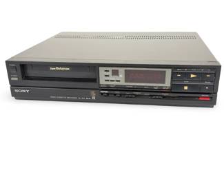 Sony SL-300 Super Betamax VCR Video Cassette Recorder Player Vintage 1980s