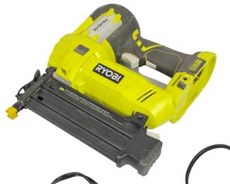 Ryobi ONE+ 18V Tool Lot: P320 AirStrike Brad Nailer, P2900VNM Shear, Chargers, Battery