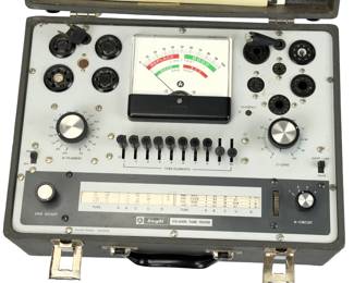 Vintage Knight KG-600B Tube Tester Allied Radio Portable Case