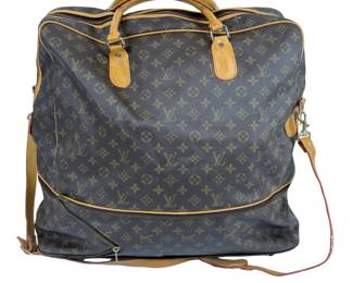 Louis Vuitton Monogram Rolling Garment Bag Suitcase Vintage Travel