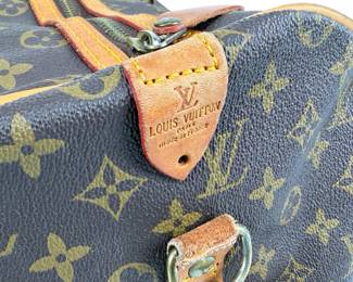 Vintage Louis Vuitton Monogram Keepall 55 Travel Duffle Bag