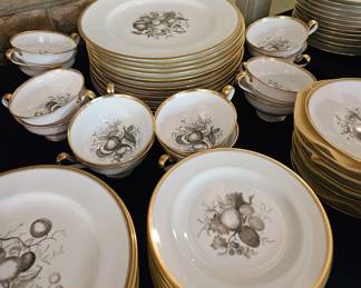 Spode China, place setting for 12.