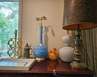 Selectin of Lamps, lamps sold separately.