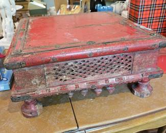 Antique foot stool.