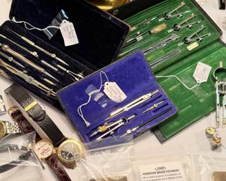 Vintage Drafting Sets