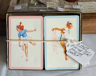 c.1940's Pin-up Girl Playing Cards