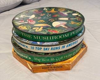 RARE c.1966-68 Round and Octagon Puzzles 