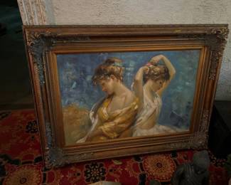 LARGE FRAMED CANVAS PRINT