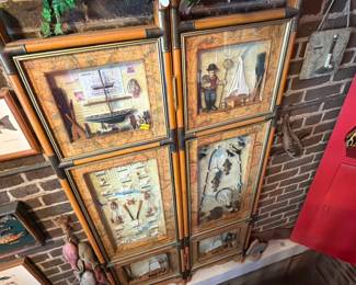 LOT OF FISHING DECOR