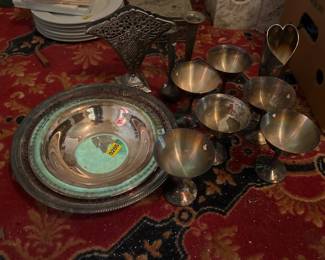 SILVER PLATED ITEMS