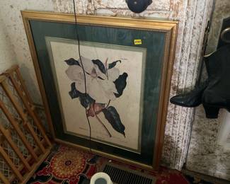FRAMED FLOWER PICTURE